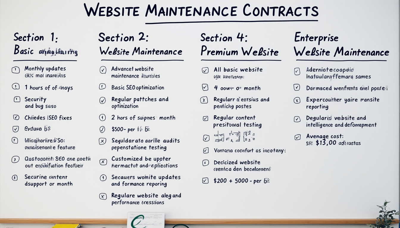 découvrez comment optimiser votre budget marketing en analysant les tarifs des contrats de maintenance pour votre site web. nos conseils vous aideront à choisir la formule adaptée à vos besoins tout en maîtrisant vos coûts.