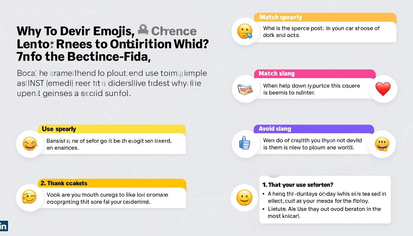 découvrez comment utiliser efficacement les émojis à copier-coller sur linkedin pour capter l’attention, dynamiser vos publications et booster votre visibilité professionnelle.