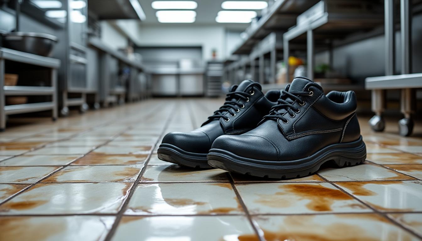 découvrez les normes essentielles des chaussures de sécurité pour cuisine et leur rôle crucial dans la prévention des accidents au travail. assurez-vous de la sécurité de votre personnel grâce à des équipements adaptés et conformes aux standards.
