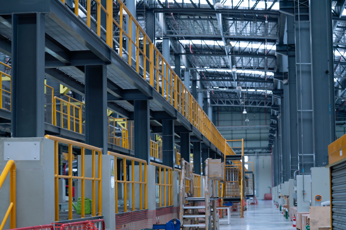 mezzanines industrielles